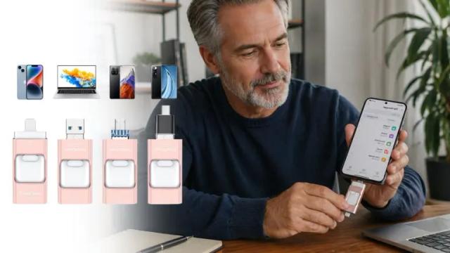 512 GB USB-minne för mobil och dator