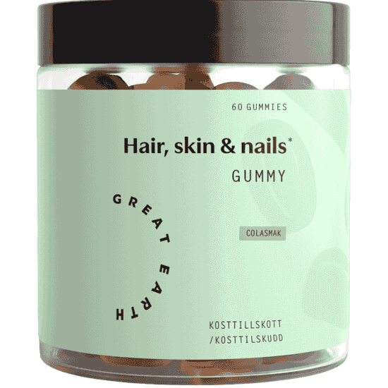 Great Earth Hair, Skin & Nails Gummy – 60 gummies