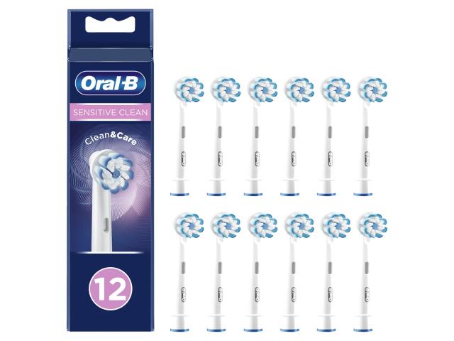 Oral-B Sensitive Clean borsthuvuden, 12-pack
