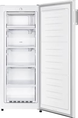 Logik frysskåp LTF143W23E, vit fristående modell