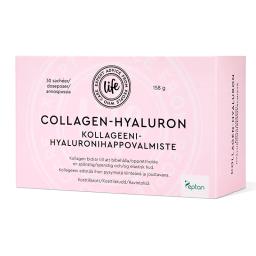 Natural Collagen and Hyaluron Supplement, 30 Doses