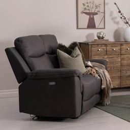 Joy 2-sitssoffa med recliners och modern design