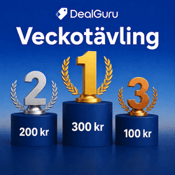 🏆 Veckotävling 1 av 4: 1–7 juni – vinn 300 kr i presentkort