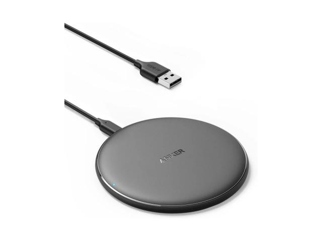 Anker PowerWave Trådlös Laddplatta, Svart