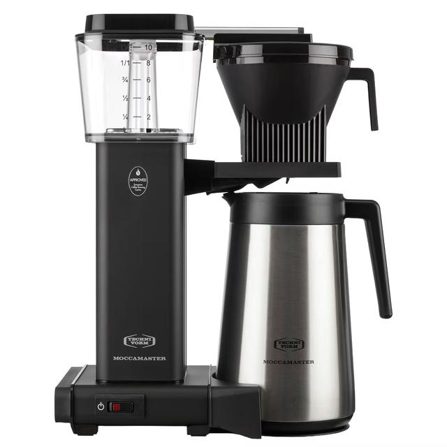 Moccamaster Automatic Thermobryggare 1,25 liter mattsvart