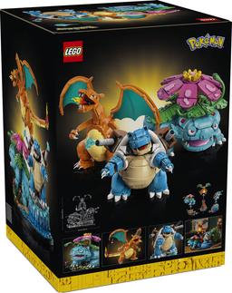 LEGO Pokémon Venusaur, Charizard och Blastoise 72153