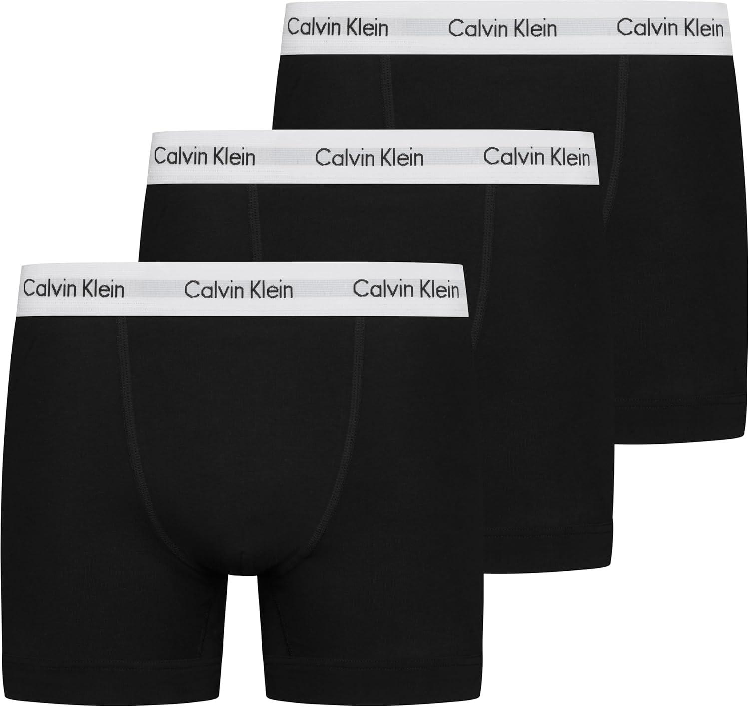 Calvin Klein Men's 3-Pack Trunk Boxers