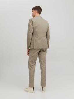 Jack & Jones Riviera Linen Slim Fit Blazer Beige