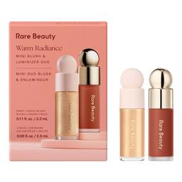 Warm Radiance Mini Blush & Luminizer Duo – Mini-duo med rouge och highlighter | RARE BEAUTY ≡ SE