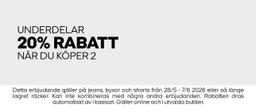 Underdelar. 20 % vid köp av 2 st.
