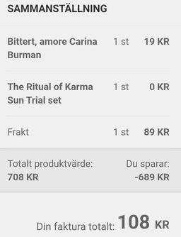 Bokklubb med rabatt och gåva.