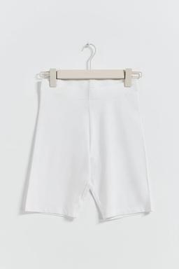 Vita bikershorts för dam, Gina Tricot