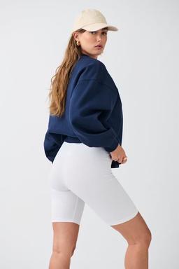 Vita bikershorts för dam, Gina Tricot