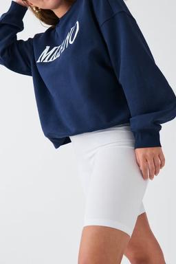 Vita bikershorts för dam, Gina Tricot