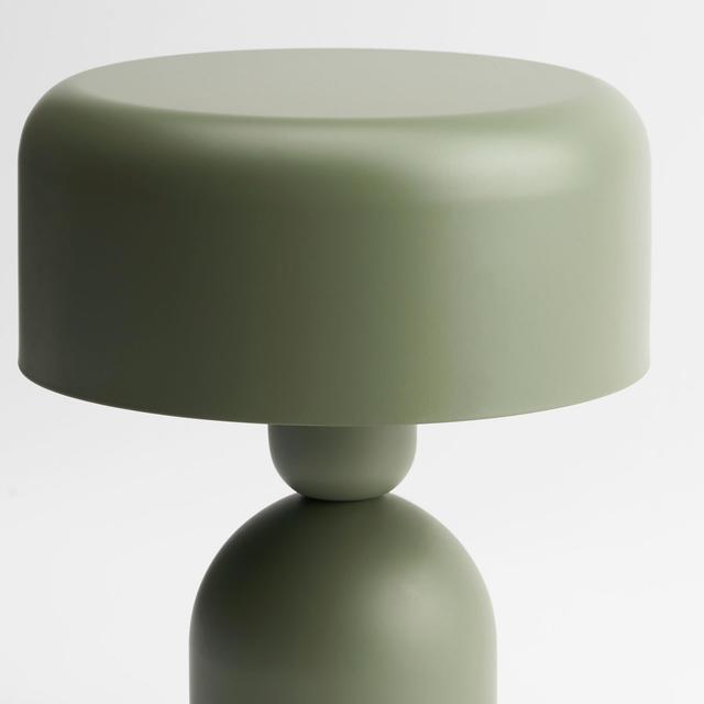 Grön bordslampa TOVA med stilren design