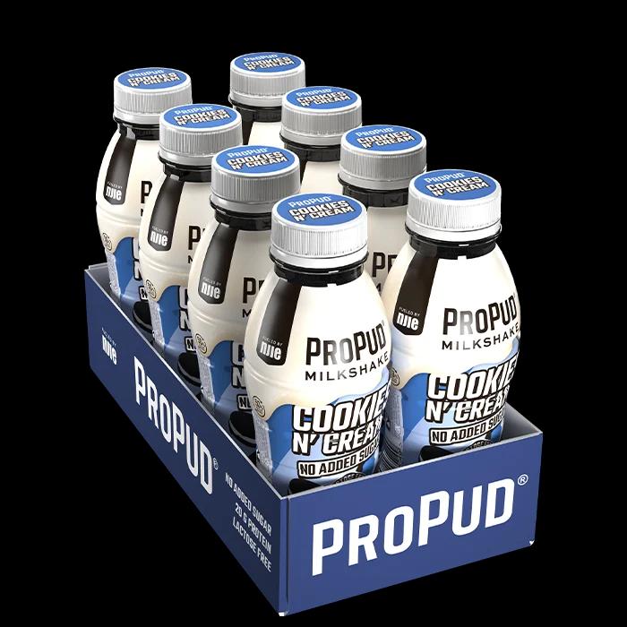 8x ProPud Proteinmilkshake Cookies & Cream