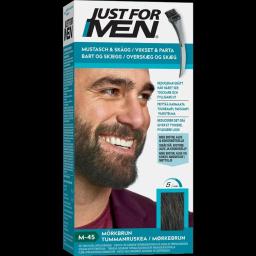 Just For Men Skägg- och mustaschfärg Mörkbrun