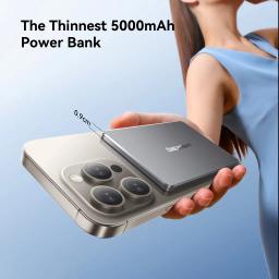 NEXTBATT Magnetisk Trådlös Powerbank 5000mAh 20W