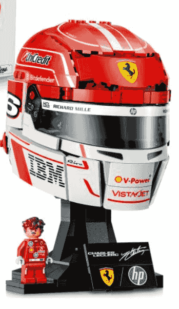LEGO - Editions Formula 1 - Ferrari Charles Leclerc Helmet 