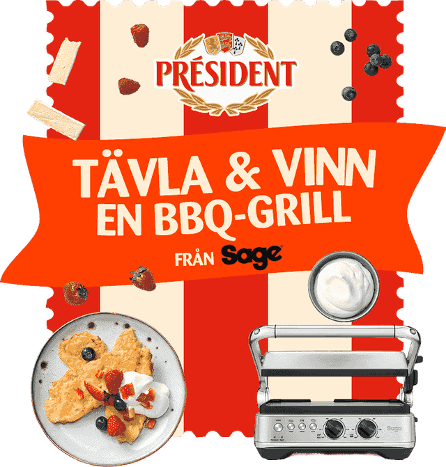 Grillkampanj startsida för säsongens grillprodukter
