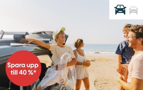 Spara upp till 40% på hyrbil med Norwegian Reward