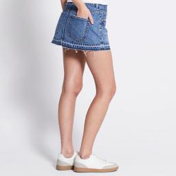 Naira Classic Denim Skirt for Women