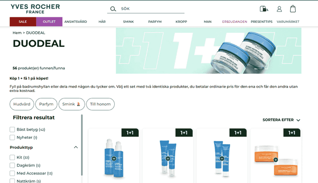 Yves Rocher Duo Special Offer