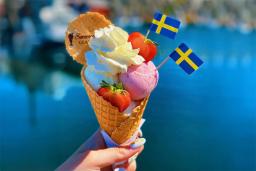 Två kulor eller mjukglass hos Sommardröm