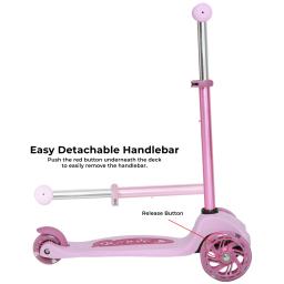 MoveLite barnsparkcykel med tre hjul och LED