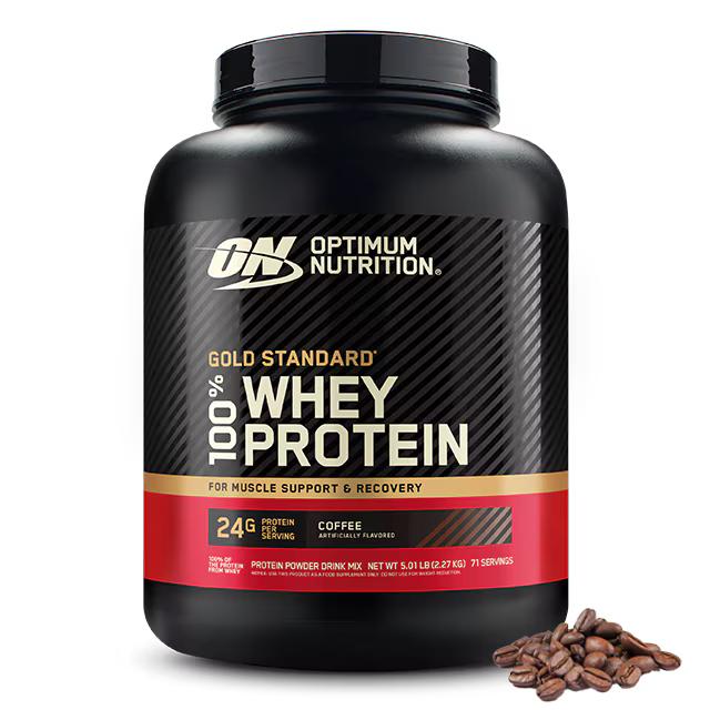 Optimum Nutrition Gold Standard Whey 2,27 kg för 799 kr hos Sportkost