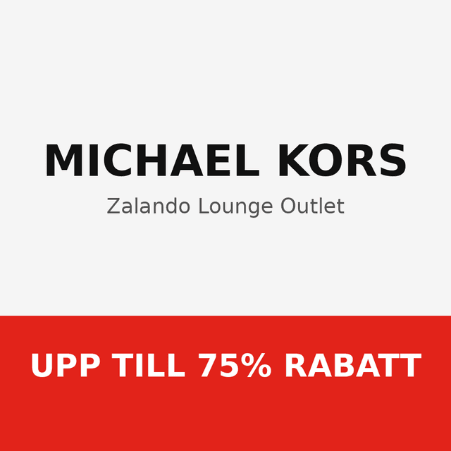 Michael Kors: upp till 75% rabatt hos Zalando Lounge