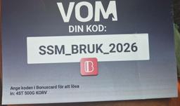 500gram Vom gratis 