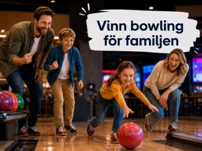 Härlig bowlingkväll för hela familjen