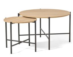 Shape satsbord, 2 delar Ø50/80 cm