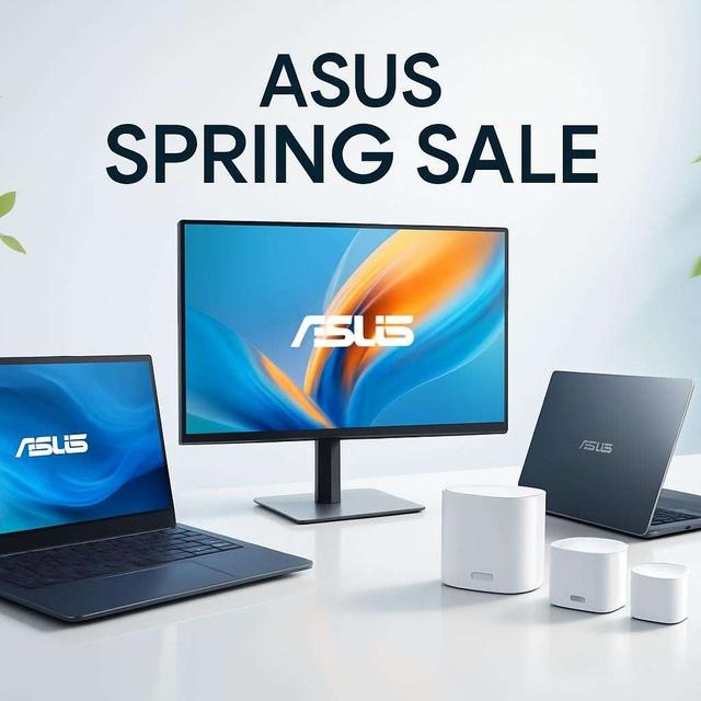 ASUS vårrea – upp till 30 % rabatt
