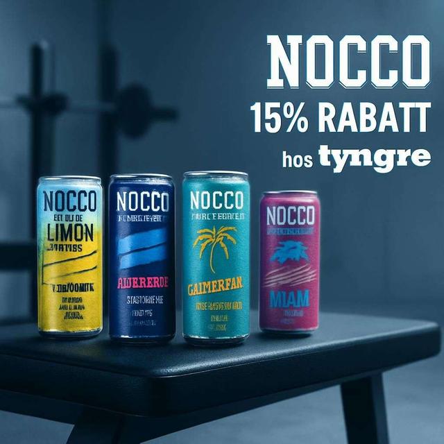 15 % rabatt på utvalda favoriter från Nocco hos Tyngre