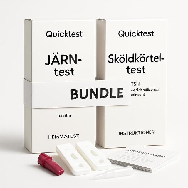 Quicktest Järn- & Sköldkörteltest