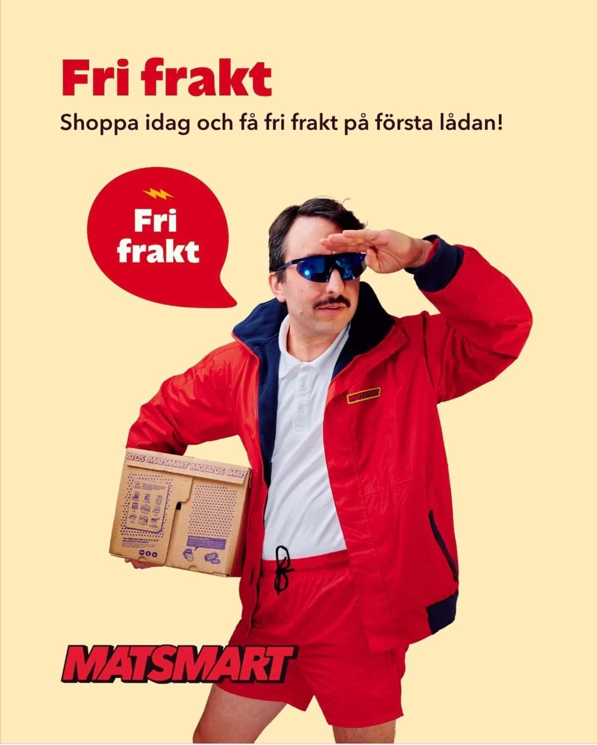 Fri frakt hos Matsmart