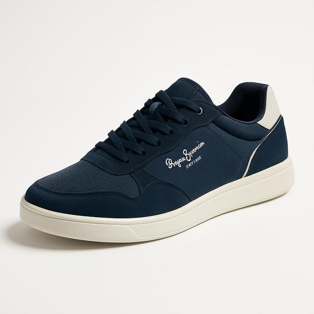 Pepe Jeans Låg Sneaker Travis Free Marinblå
