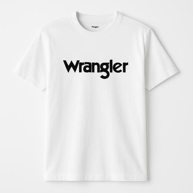 Wrangler White Sign Off T-Shirt