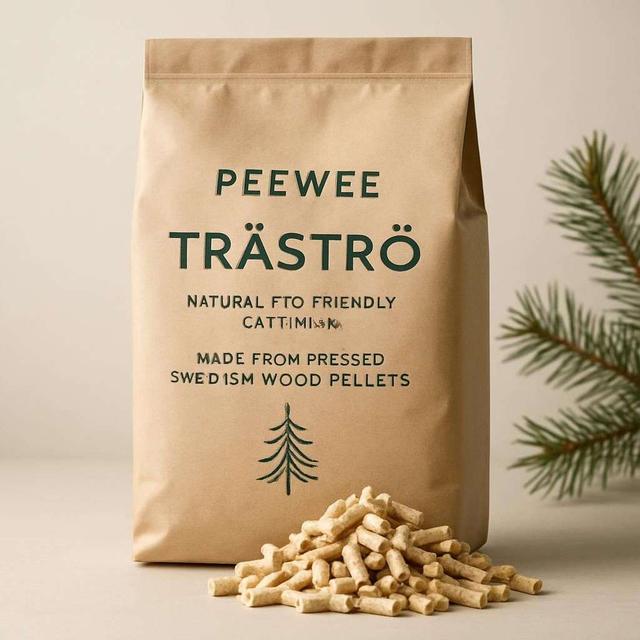 Peewee Träströ – Naturligt Miljövänligt Kattströ