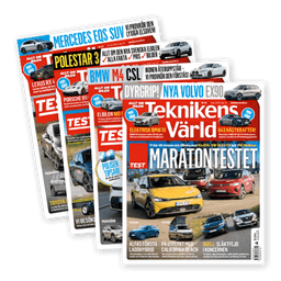 5 nr av Teknikens Värld plus Orrefors-glas för 199 kr