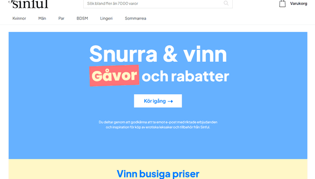 Sinful Sommarspel för Fritid och Lek