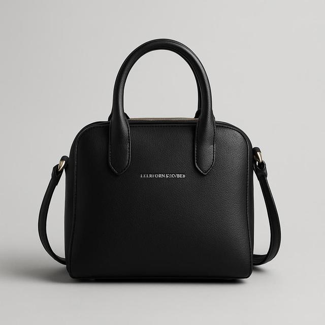 Alexander McQueen Birdee Boston Totebag Svart