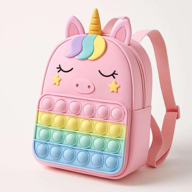 Popit Unicorn Enhörning Ryggsäck 2 i 1
