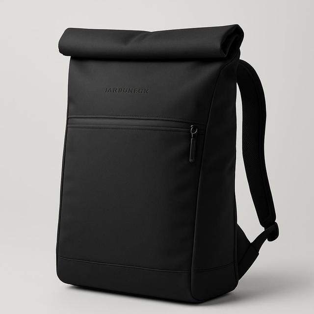 IAMRUNBOX Everyday Rolltop Backpack Black