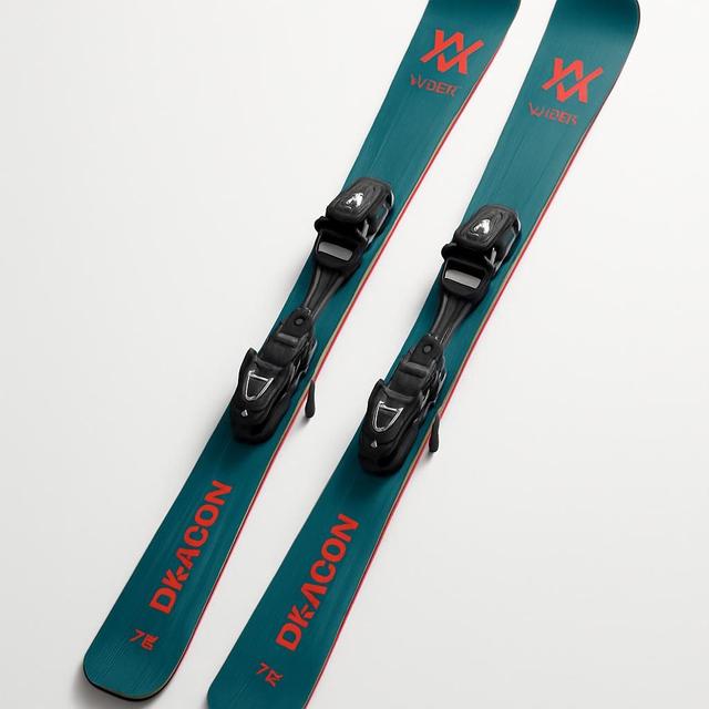 Völkl Deacon 7.6 Skidor Teal/Red