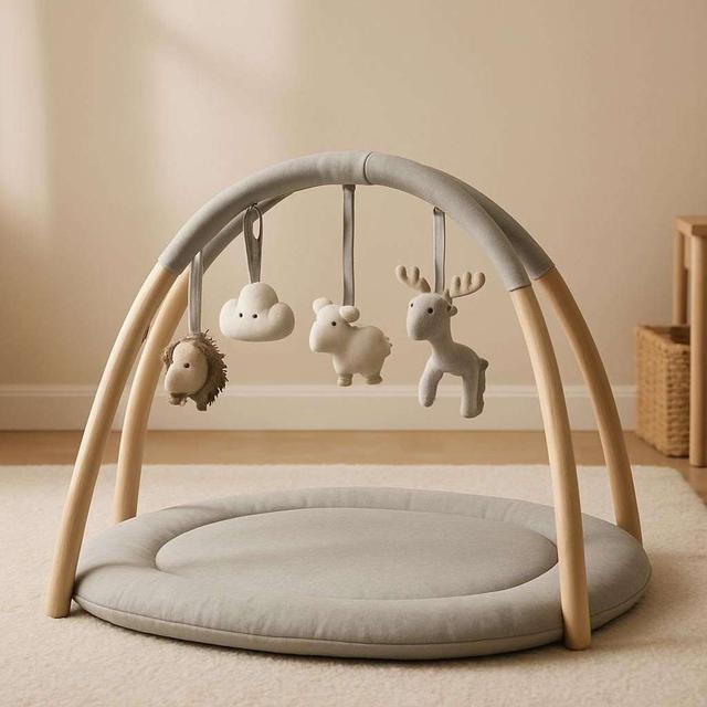 Kids Concept Babygym Edvin Grå