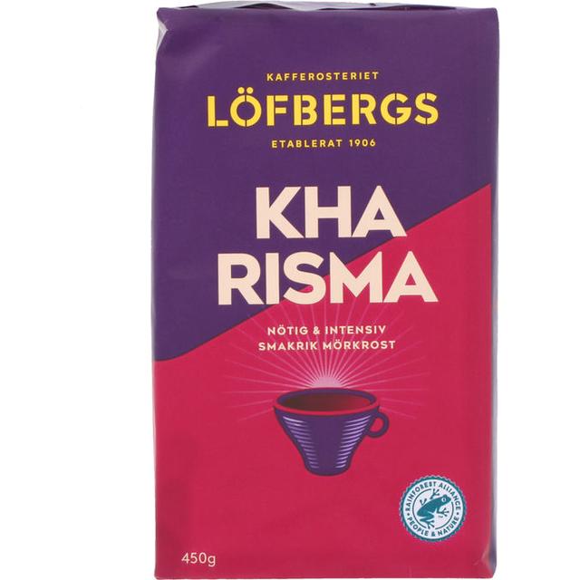 Löfbergs bryggkaffe Kharisma. 450 g.