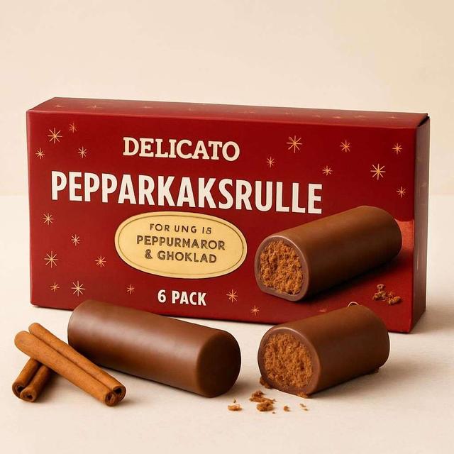 Delicato Pepparkaksrulle 6-pack